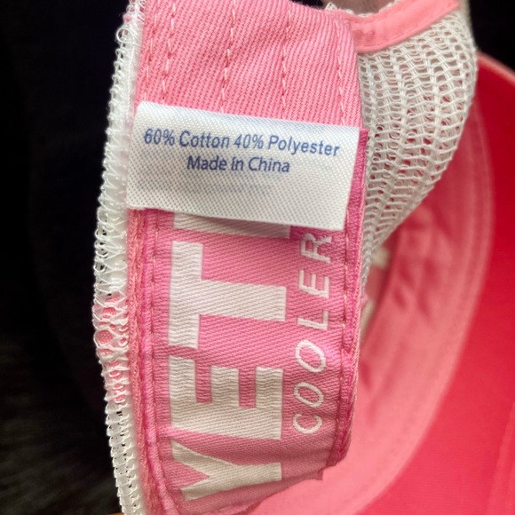 YETI Pink Trucker SnapBack Hat - Picture 6 of 8